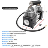 Portable 12V Air Compressor – Heavy-Duty Tyre Inflator & Deflator